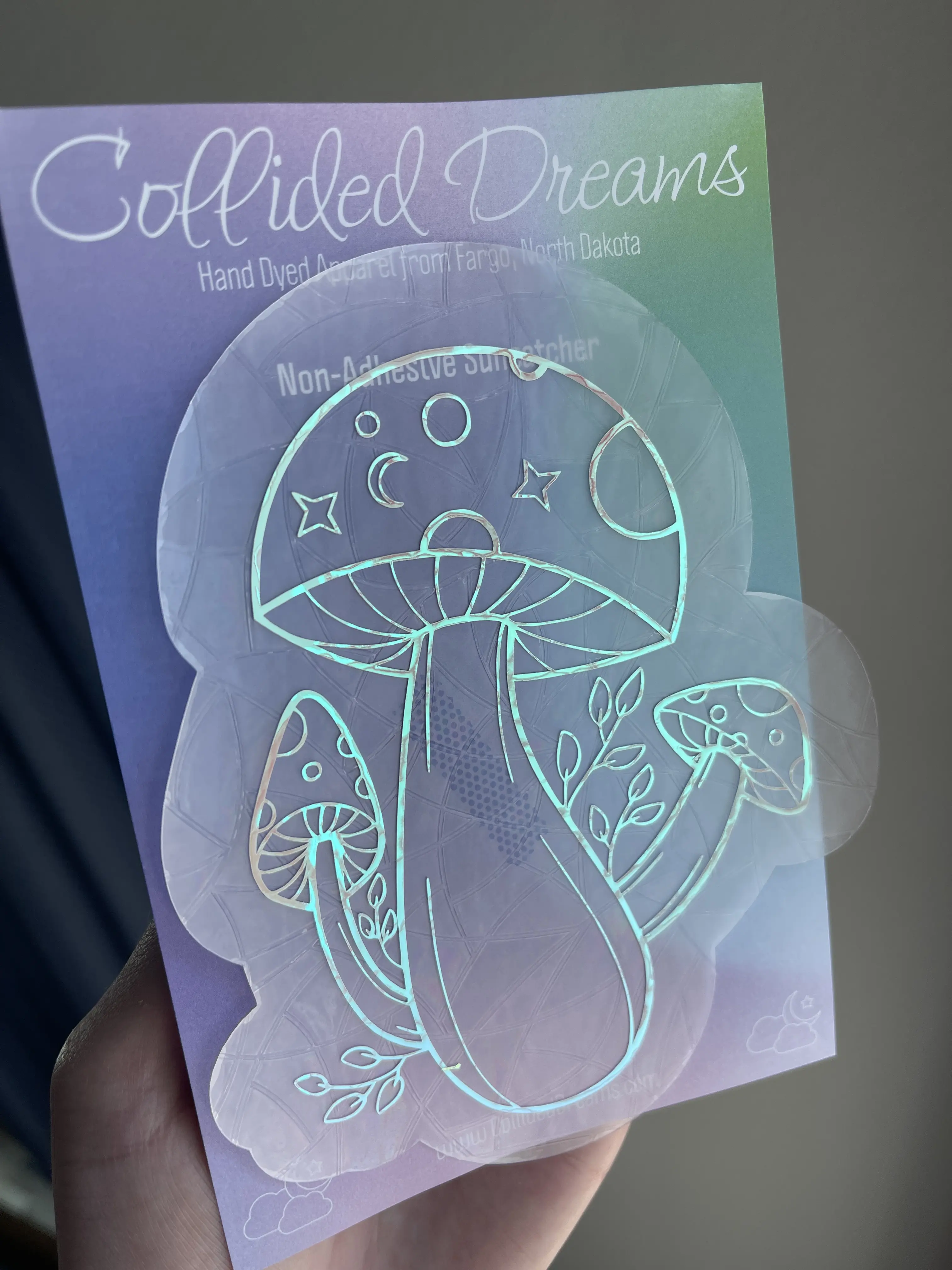 Mushroom Suncatcher Decor Hanging