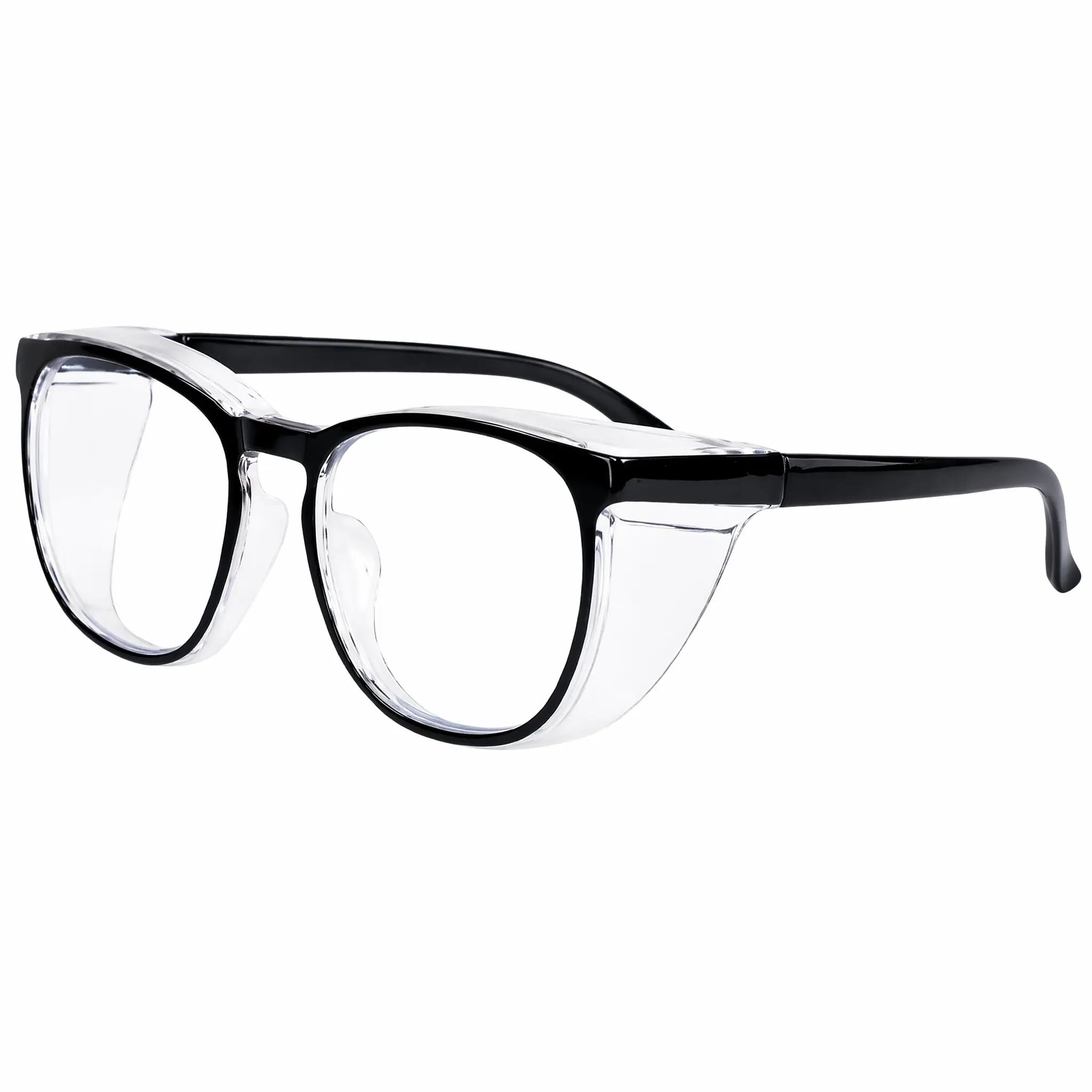 WELTA Fog Prevention Safety Glasses with Side Shields, Blue Light Blocking Anti-Scratch Lenses, UV Protection Multi-Use Safety Equipment (Case Included) for Construction, Lab, Construction Accessories Protector