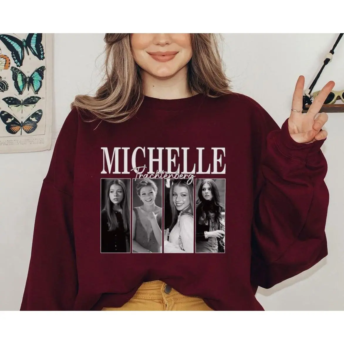 Michelle t-shirt, Unisex Cotton Tshirt, Michelle Trachtenberg Shirt, pop culture t-shirt, 90s aesthetic shirt, retro film tee