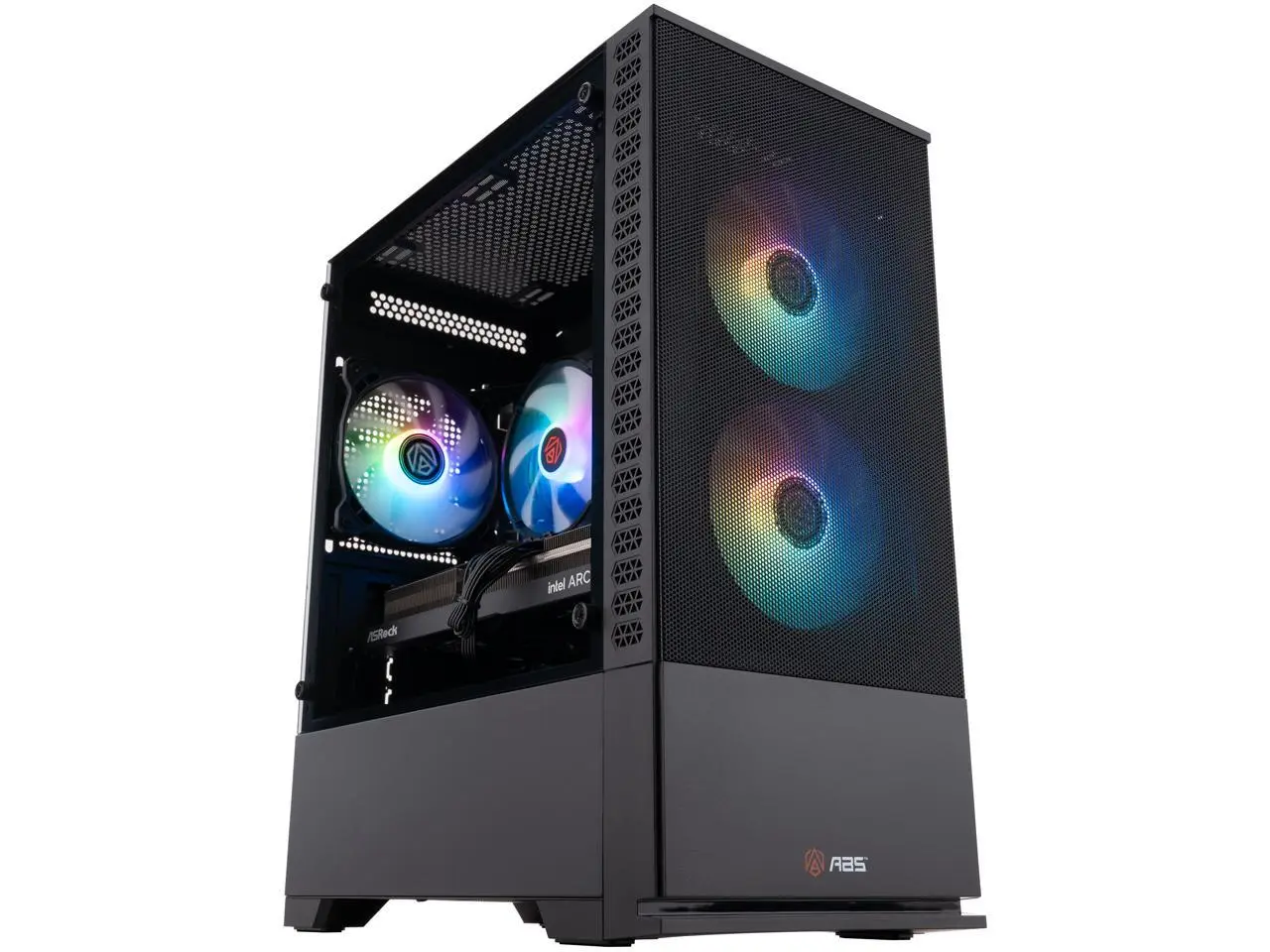 ABS Cyclone Aqua Prebuilt Gaming PC - Windows 11 - Intel Core 5 120 - Arc A580 8GB - 16GB DDR4 - 1TB NVMe SSD