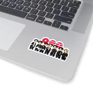 Arirang "Comeback Seoul Concert" Kpop Group Chibi Kawaii Sticker Vinyl, Cute Laptop Stickers, Collectible Stickers