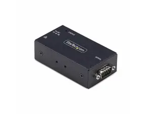 StarTech 1-Port Serial to Ethernet Adapter -  IP Serial Device Server For Remote RS232 Devices - Wall/DIN Rail Mount - LAN To DB9 Converter  I13-SERIAL-ETHERNET