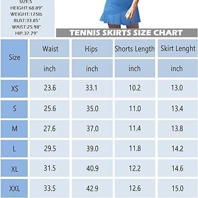 EKOUAER Women's Athletic Golf Skorts Lightweight Skirt Pleated with Pockets for Running Tennis Workout EKOUAER Women's Athletic Golf Skorts Lightweight Skirt Pleated with Pockets for Running Tennis Workout
