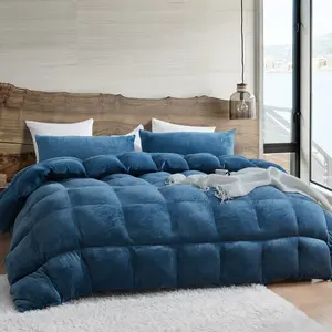 Dam Boi He Thick - Coma Inducer Comforter Set - Navy