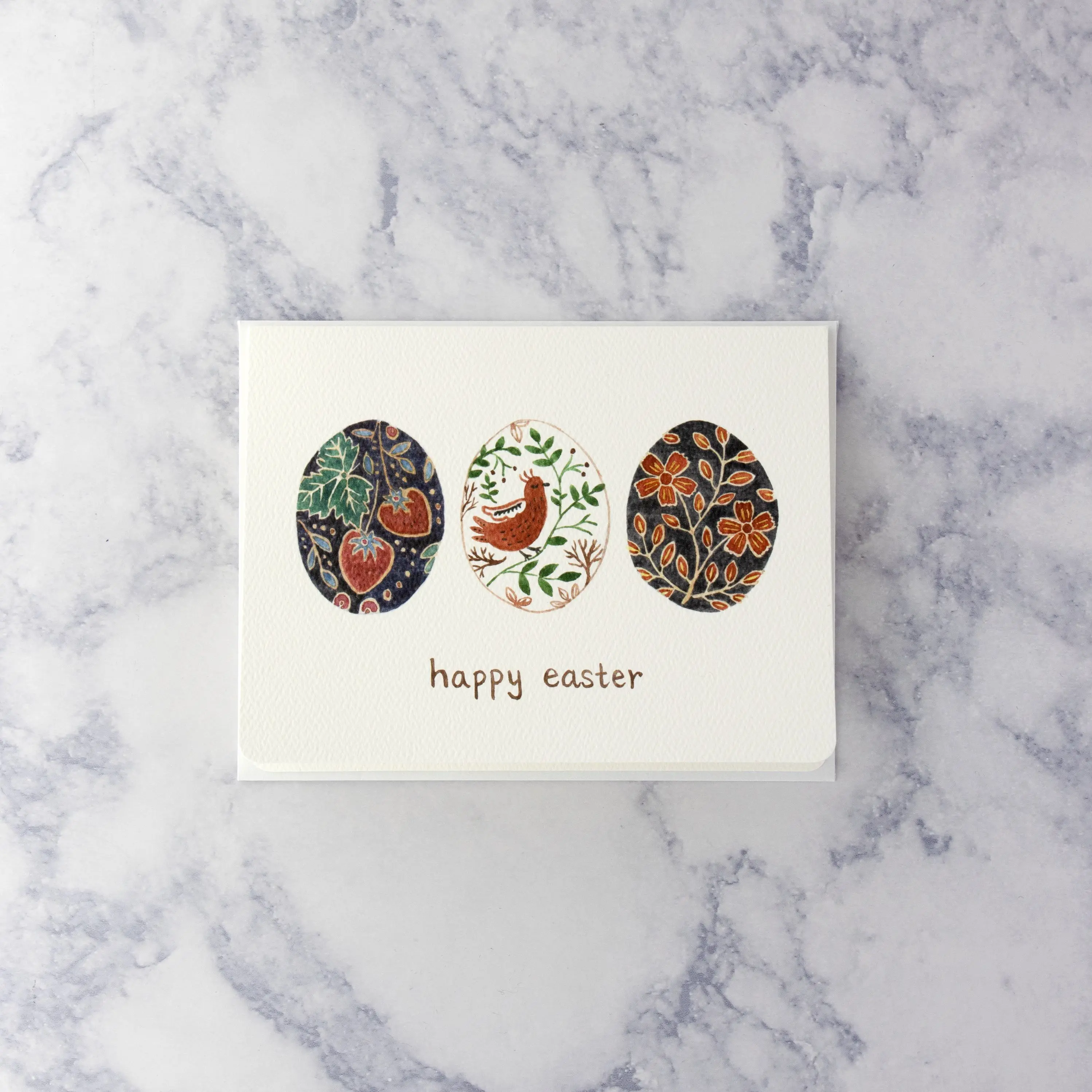 Eggs Easter Card Eggs Easter Card