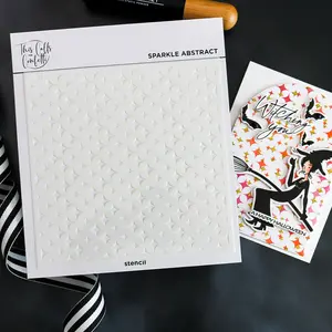 Stencil | Sparkle Abstract