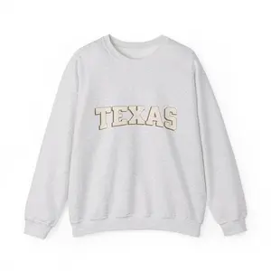 Texas Neutral Vintage Unisex Sweatshirt, Trendy State Crewneck vintage sweatshirt