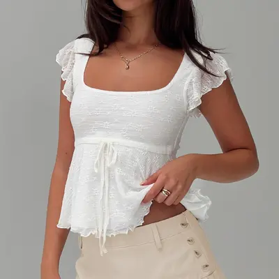 Hollister Easy Baby Doll Top TikTok Shop