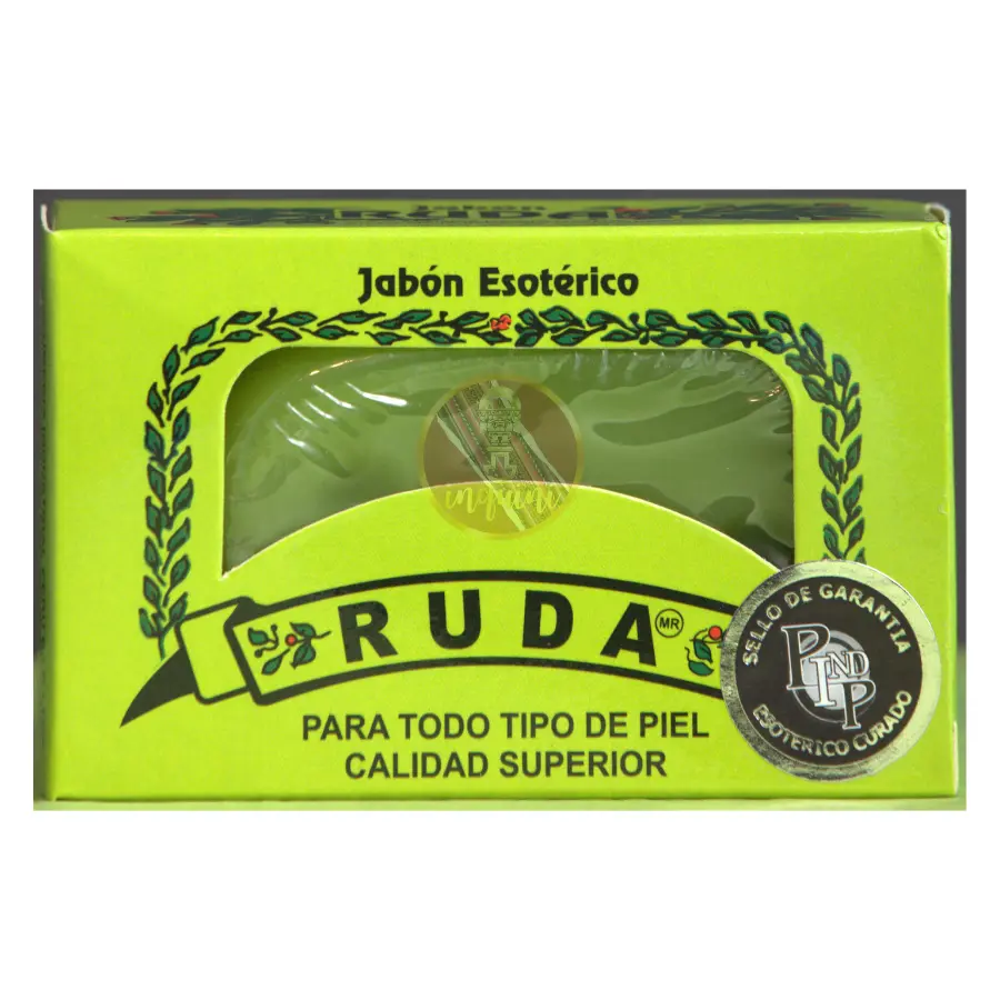 Rue Soap (Jabon de Ruda) | Spiritual Cleansing Soap Bar | 100g | Made in Peru | Luck |