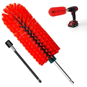 Wheel Brush, Soft Drill Wheel Cleaner Brush, Highly Dense and Durable Rim Groove Cleaning Brush for Wheels, Rims, Engines, Exhaust,Motorcycles