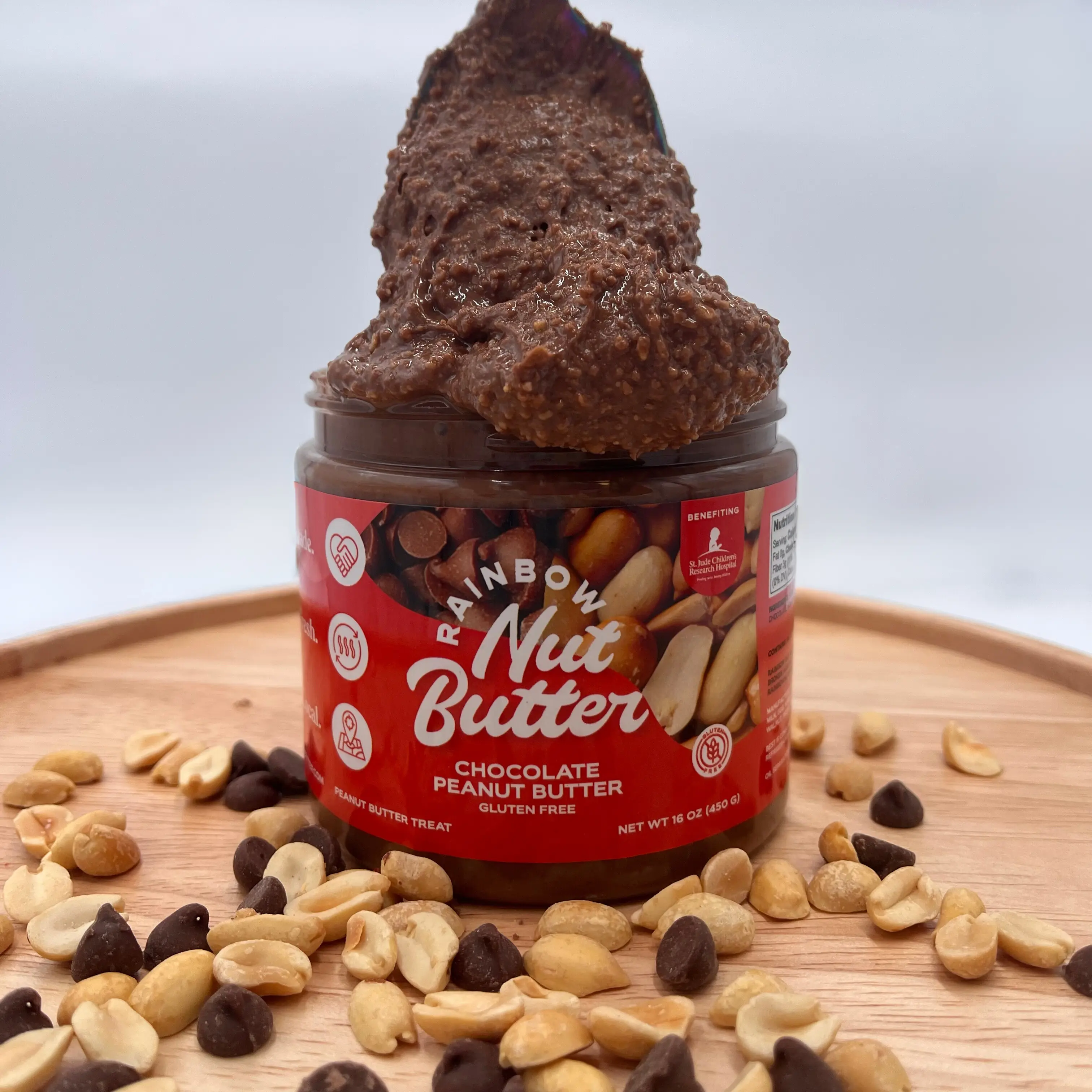 Milk Chocolate Peanut Butter Spread Gluten Free Honey Roasted Snack Dessert Dip Sweet Milk Chocolate Peanut Butter Spread Gluten Free Honey Roasted Snack Dessert Dip Sweet