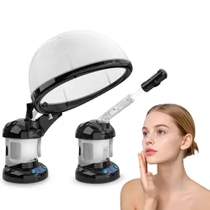 Hair Steamer, 2 in 1 Hair and Face Steamer for Natural Hair with UV Ozone, Face Steamer Hair Humidifier Moisturising Hydration System Sprayer for Personal Care Use at Home and Salon
