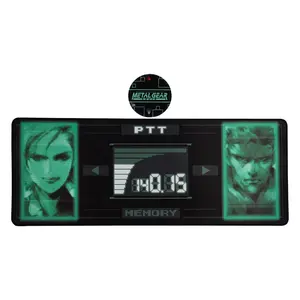 Metal Gear Solid XL Desk Pad and Coaster Set