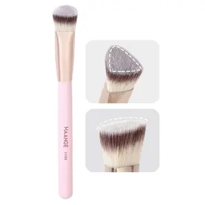 MAANGE Triangle Foundation Brush for Liquid Cream Blending Concealing Under Eye Makeup Tools High-Quality Material for Precise Application