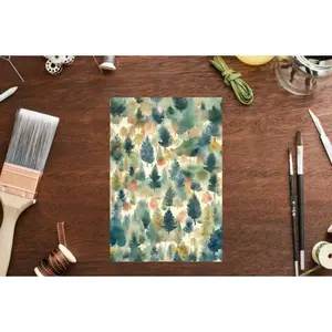 Polymer Clay Clay Transfer Paper, Watercolor Summer Spring , Polymer Clay  image Transfer Paper