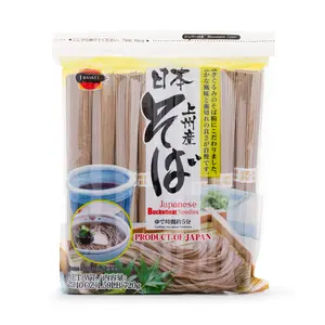 J-Basket Japanese Soba Buckwheat Noodle 8P 25.40 oz