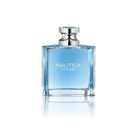 Nautica Voyage Eau De Toilette for Men - Fresh, Romantic, Fruity Scent Woody, Aquatic Notes of Apple, Water Lotus, Cedarwood, and Musk Ideal Day Wear