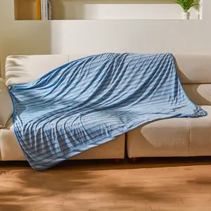 Catalonia Cooling Blanket for Hot Sleepers, Summer Bed Blanket for Warm Night Sweat, Cool Sofa Throw Blanket for Hot Flashes, Soft Thin Lightweight Blanket for Adults Kids