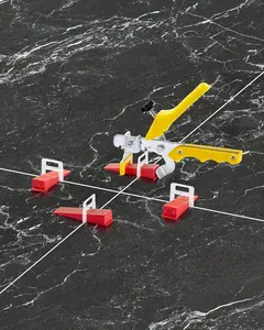 Tile Leveling System Clips, 700-Piece 1/8-Inch Tile Spacers Set For Professional Ceramic Tile And Stone Installation, 3mm Floor And Wall Spacer Tiling Tool Kit, Tile Installation Tools For Accurate Alignment And Easy Setup