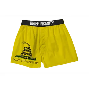 "Don't Tread On Me" Breathable Boxer Shorts Underwear S-XXL