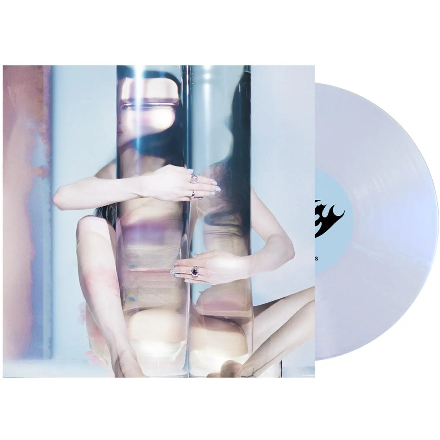 Poppy - Empty Hands LP Album on Vinyl, Blue & White Colored Records Vinyl Albums, Albums On Vinyl