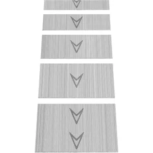 23 Gauge Stainless Steel Pin Nails, Headless Pinner Nails (3/8",3/5",4/5",1",1-3/16") assorted 5 sizes for Molding Cabinetry Building photo frame,handicrafts(5000Pack)
