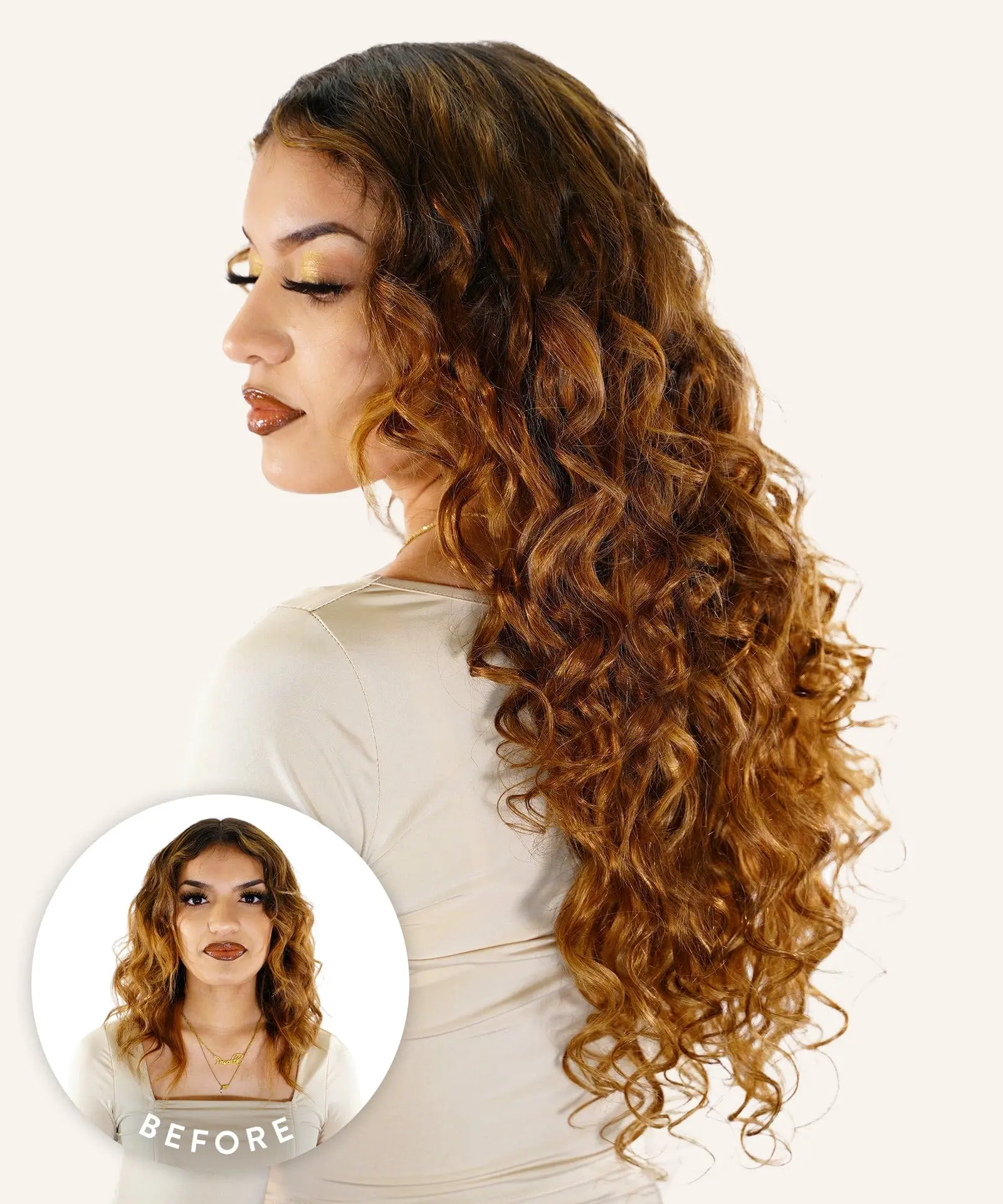 Curly Perfect Crown Halo Hair Extensions Curly Perfect Crown Halo Hair Extensions