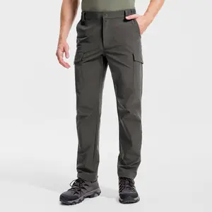 Moosehill Men's Hiking Cargo Pants Waterproof Quick Dry 7 Pockets - HikerFlex M034