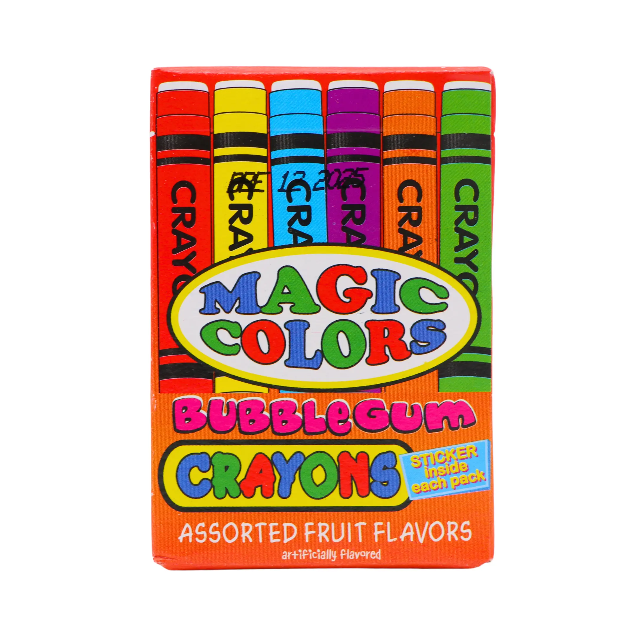 Magic Colors Bubblegum Crayons | Assorted Fruit Flavors Magic Colors Bubblegum Crayons | Assorted Fruit Flavors