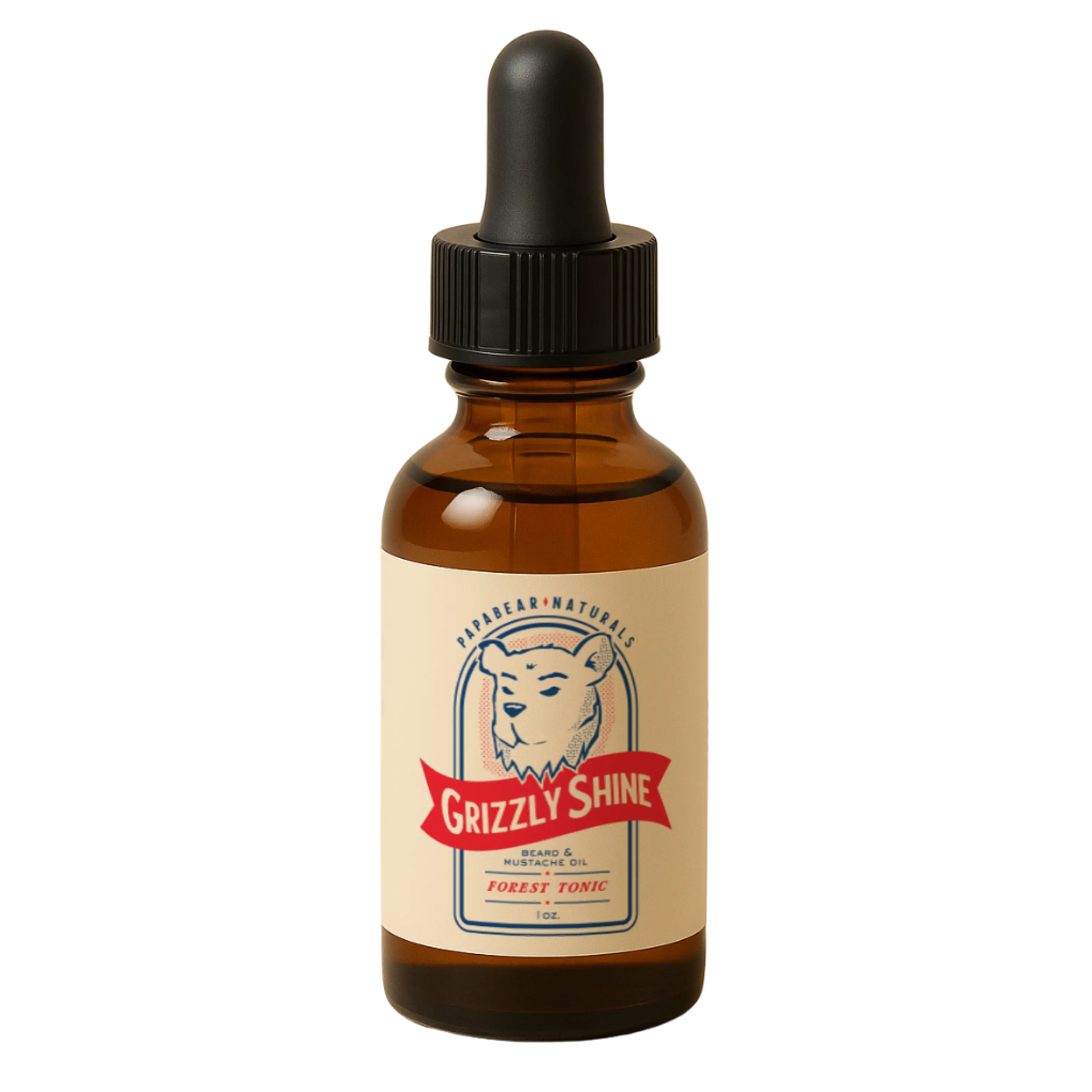 Grizzly Shine Beard Oil - 1 oz