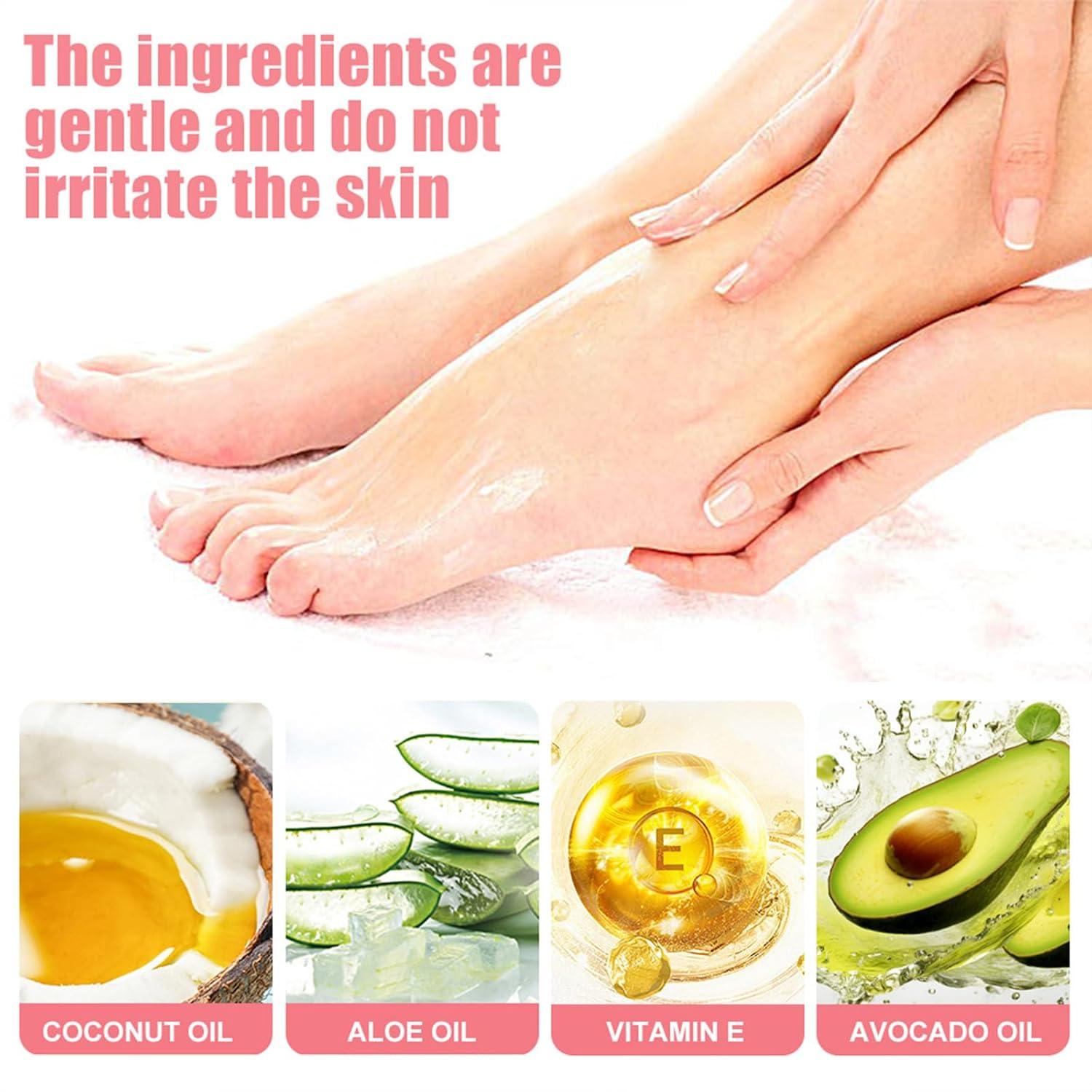 Feet Cracking Prevention Stick,Anti-Cracking Foot & Hand Cream Moisturizer for Dry Cracked Heel Feet, Knee, Elbow, Foot Balm Stick for Callus Remover & Dead Skin Softener Feet Cracking Prevention Stick,Anti-Cracking Foot & Hand Cream Moisturizer for Dry Cracked Heel Feet, Knee, Elbow, Foot Balm Stick for Callus Remover & Dead Skin Softener