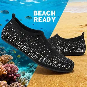 summer women's shoes，Women's Barefoot Water Shoes, Indoor Outdoor Non Slip Aqua Slippers for Beach Swim Surf Yoga Dance Camping outdoorfun