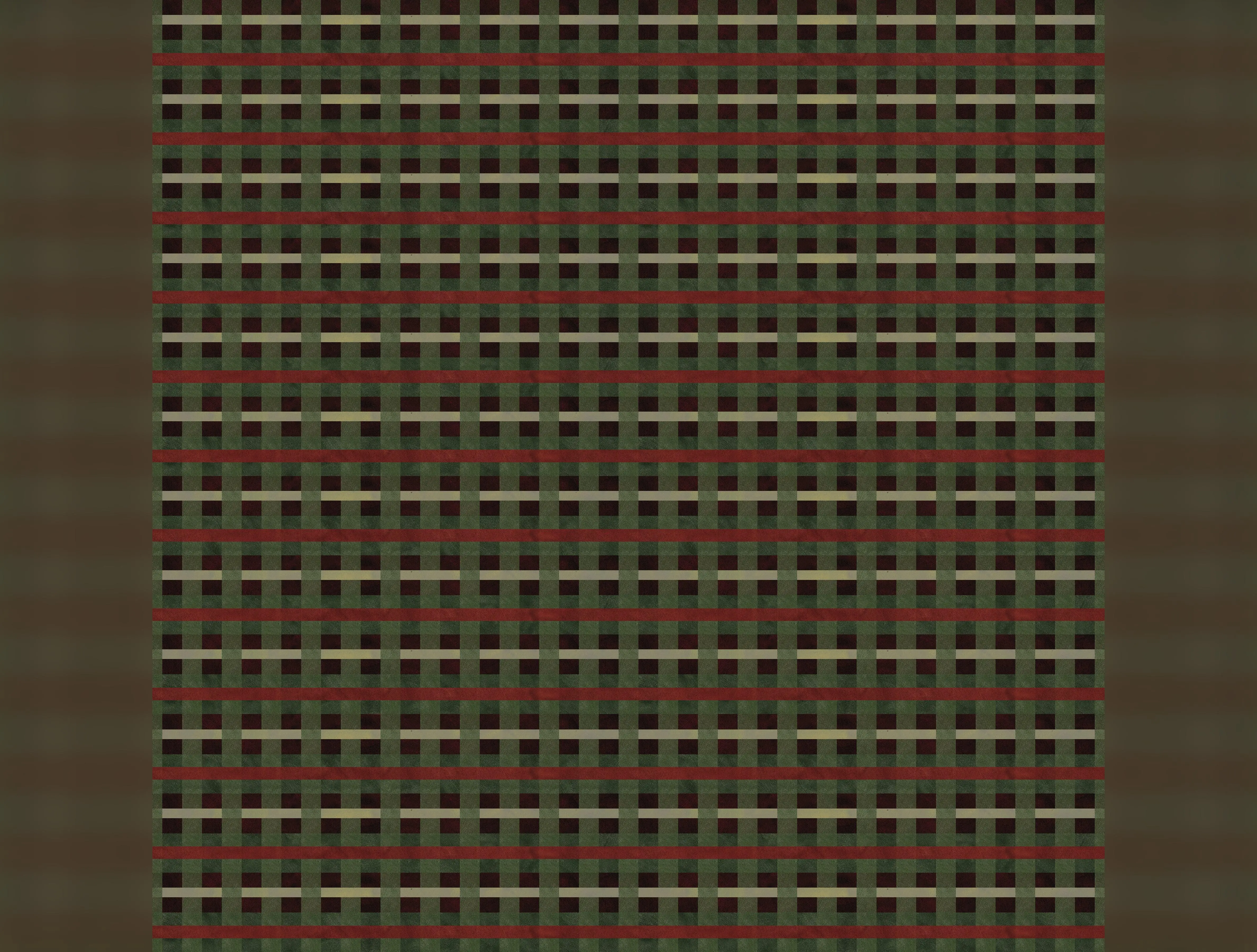 Up on the Housetop | Plaid Green by Teresa Kogut for Riley Blake