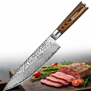 Japanese Kitchen Knife Set, Sharp Sushi Knife, Salmon Fillet Knife, Beef Cutting Knife, Meat Bone Cleaver, Meat Slicing Knife, Raw Fish Knife, Fruit Knife