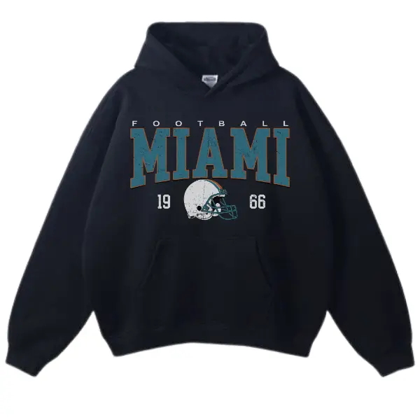 Miami Football Hoodie, Vintage Dallas Team Hoodie, Vintage Dolphin.s Hoodie, Dolphin.s Fan Apparel, Classic Miami Fan Pullover, Miami Football Supporter Gift, Game Day Streetwear Hoodie