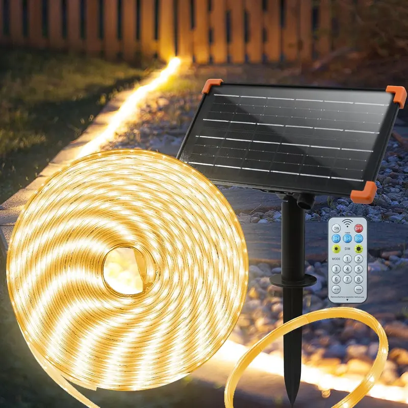 Solar Pathway Lights – 6/12/18 Pack LED Outdoor Waterproof Garden Lamps With Auto On/Off 2 thumbnail image