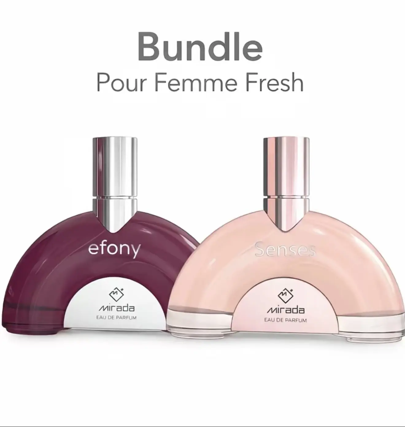Bundle Fresh Pour Femme | Efony | Senses 90 ml Edp By Mirada Perfumes