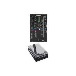 Allen & Heath Xone:24C Professional 2+1 Channel Hybrid DJ Mixer with USB-C Interface + Decksaver