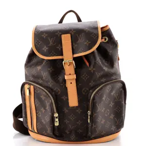 Pre-owned Louis Vuitton Canvas Coated Backpacks Bosphore Backpack Monogram Canvas by Rebag