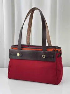 Pre-owned HERMÈS As Shown Shoulder Bags HERMES Herbag Cabas GM Handbag MR23062026B672