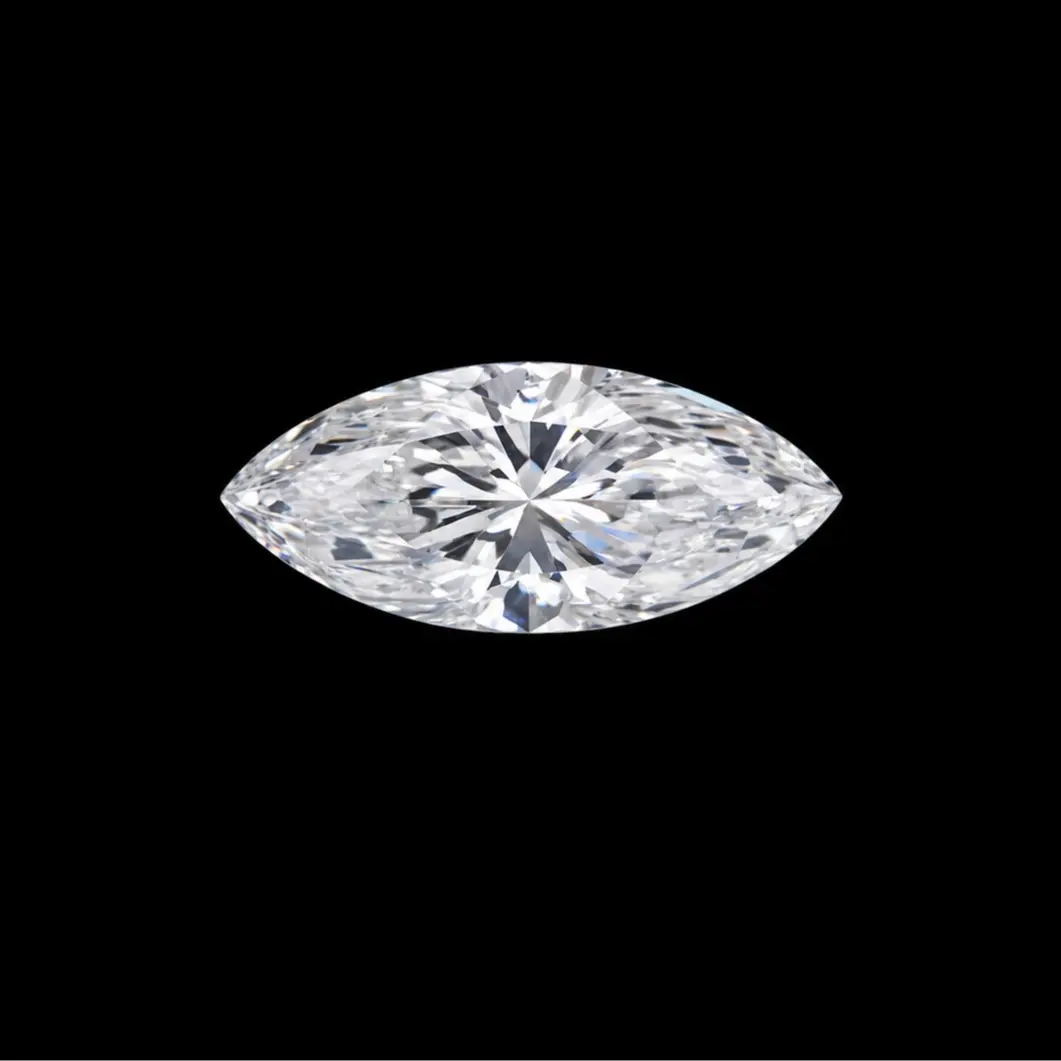 Limited-Time Flash Sale | 2-Carat, D-Color, VVS Clarity, Certified Marquise-Cut Loose Moissanite
