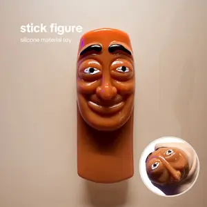 Italian Brain Rot Tung Tung Sahur Injection Squeeze Toy Kawaii Squishies - Slow Rebound TPR Soft Touch Toy, Adult and Kids Party Gift