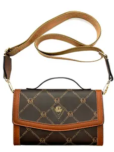 Valentino Orlandi Printed Crossbody Bag