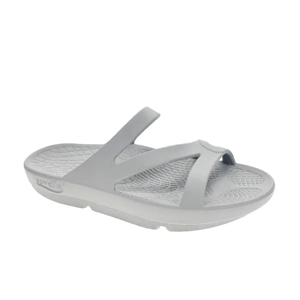 Sovella Active Recovery Sandals Women's PF Slide Light Grey