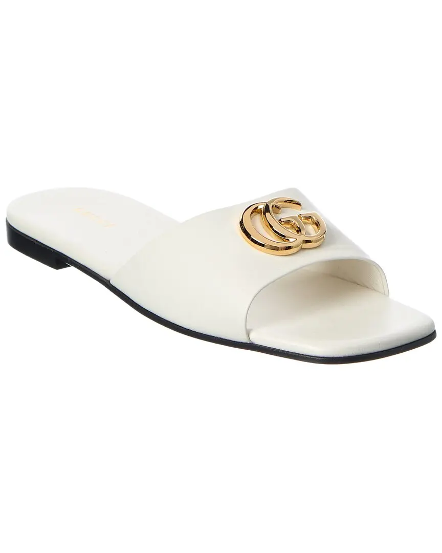 Gucci Double G Leather Sandal Gucci Double G Leather Sandal
