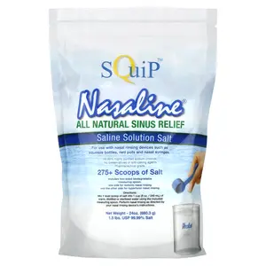 Squip Nasaline, Saline Solution Salt, 1.5 lbs (680.3 g)