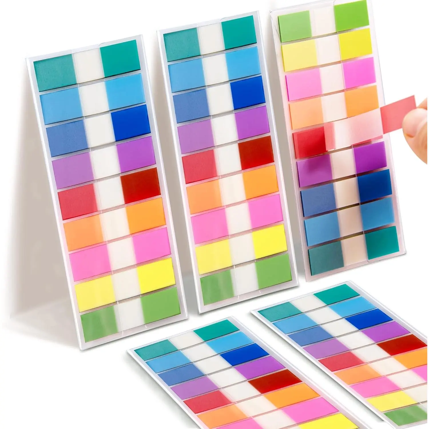 900 count, Transparent Sticky Notes ,Page Markers, Book ,Pop Up Index Tabs,Label,Flags Stickers