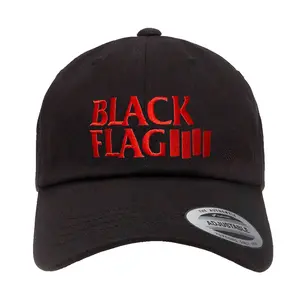 BLACK FLAG Pure Punk Rock Band Classic Dad Cap Summer Men Hip Hop Hat 100% Cotton Unisex Adjustable Black Flag Hats