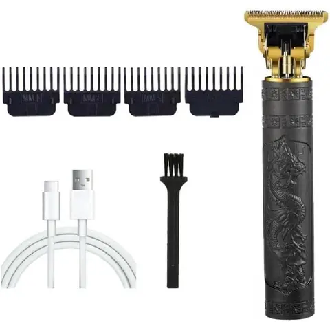 High-Quality Retro Men's Hair Scissors Set - Cordless Trimmer, Portable Head Trimmer, Precise Haircut, Beauty Tool for Hair Trimming and Beard Shaving