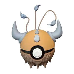 Tauros Poke Ball - Inspired 3D Printed Collectible